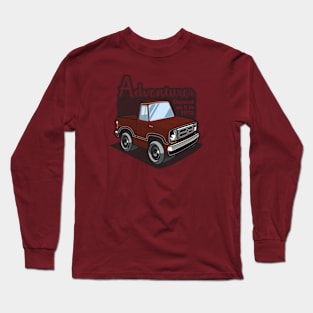 Maroon Adventurer - 1972 Long Sleeve T-Shirt